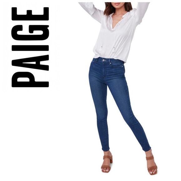 🆕️ PAIGE Kaylynn Peasant Top, Size Medium in White - Picture 4 of 9